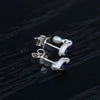 OLIO E ACETO Sterling Silver Lapis Lazuli/Red Snakeskin Jade Pearl Pendant Earrings OLIO-OA13E05-YZZ Blue